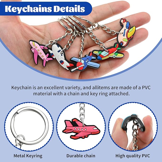 XHAOYEAHX Random Keychains Bulk,Cute Key Chain for Prizes Gifts Party Favors