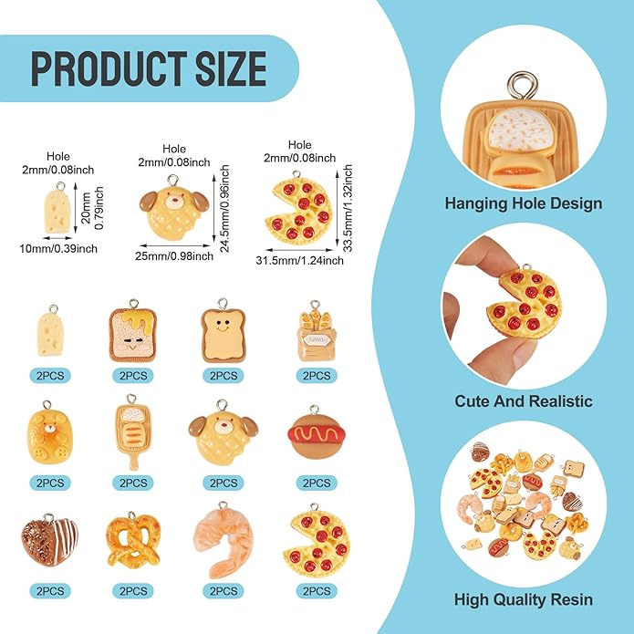 Craftdady Resin Plastic Miniature Food Snack Pendants Charms Ice Drink Juice Pendants Cute Bottle Fruit Keychain Charms Hang Ornament for DIY Craft Earring Bracelet Necklace Jewelry Making