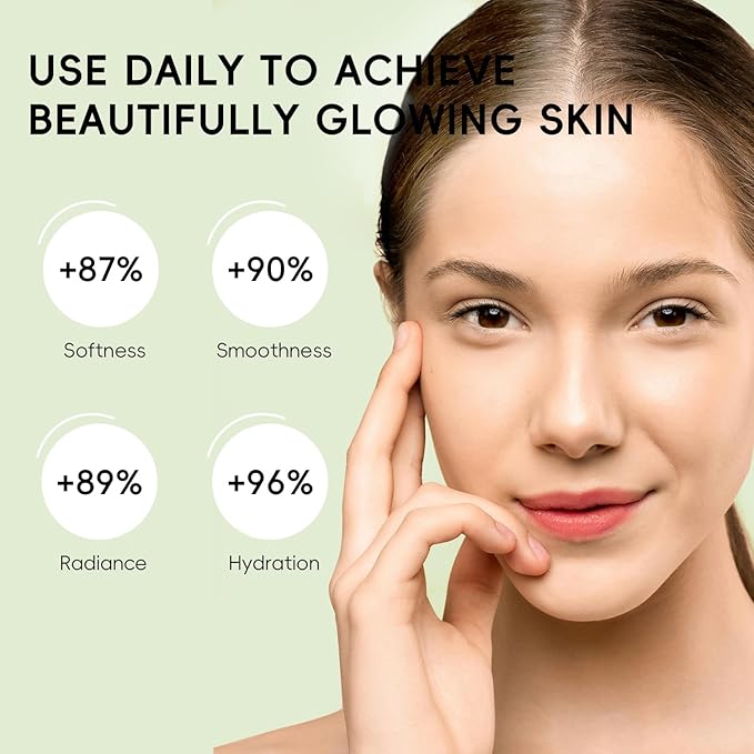 QUIYUM Fruit Skin Care for Teens, 5 Daily Routine Beauty Skin Care Sets - Exfoliation, Smooth, Clean, Oil Control, Firm, Hydrate, Glow Up, Facial Skincare Gift Set for Girls Women, for All Skin