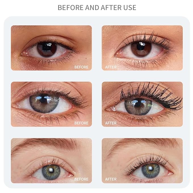 Eyelash Growth Serum for Thicker & Longer Lashes | Prostaglandin-Free, Vegan Formula | Visible Results in 4-6 Weeks | Gentle, Non-Irritating | 5ml Supply