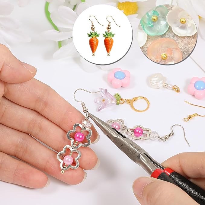 100 Pcs Gold Plated Ball Head Pins 25mm Brass Wire Needle 22 Gauge Stainless Steel End Headpins Jewelry Making Pins for DIY Charm Braceles Earrings Necklaces