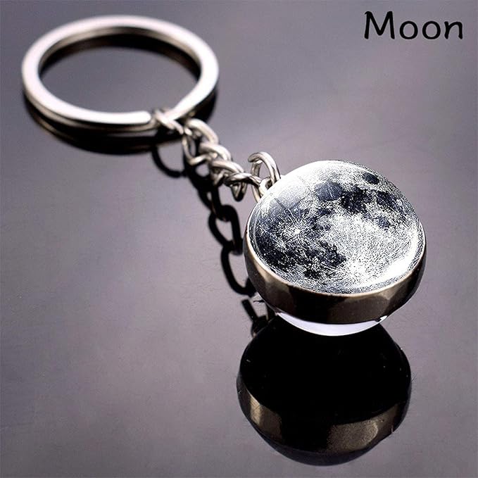 JWPavilion Solar System Planet keychain Accessories Pendant Glow In The Dark