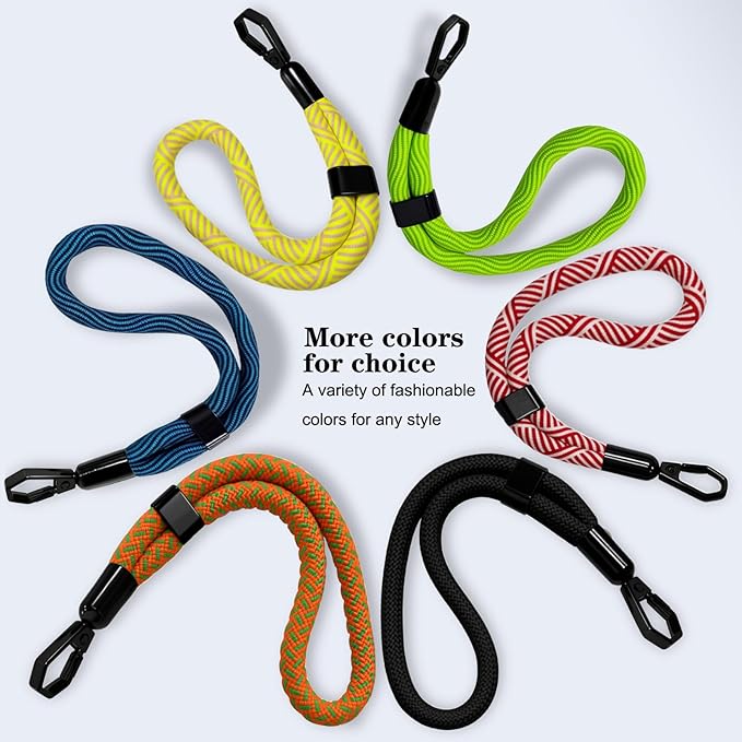 Phone Lanyard, 2 Pack Adjustable Cell Phone Lanyard Hand Phone Wrist Strap with Tether Tabs for Smartphones