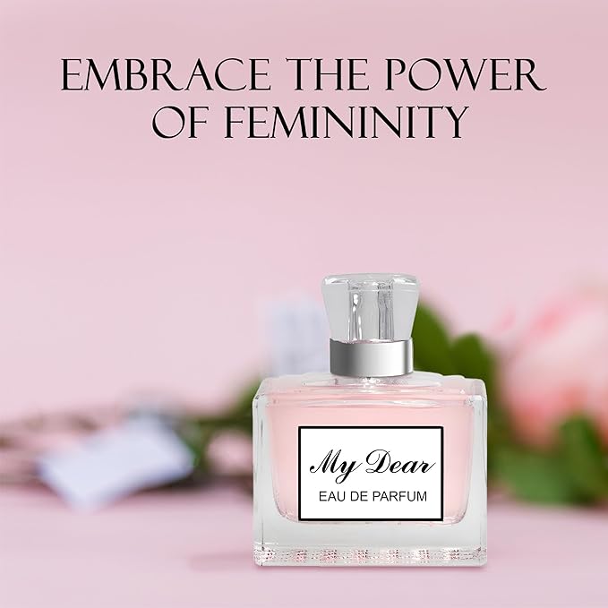 A CENTER Perfume Set for Women - 3PCS Floral Long Lating Fragrance with Jasmine, Rose & Lily of the Valley | 3.4 Fl Oz Each Women Cologne Gift Set (My Dear/Miss Delicate/Madam)