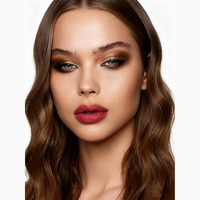 Waterproof Instant Set Shimmer Cream Eyeshadow Stick, Creamy Texture, Long-Lasting, Glitter Boosted, Perfect for Beginners & Models, Multiple Shades Available (09#)