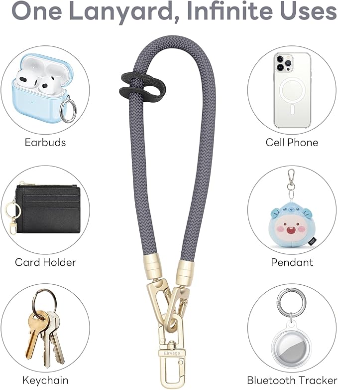 Universal Cell Phone Lanyard Wrist Strap,Phone Bracelet Strap,Phone Charms Strap