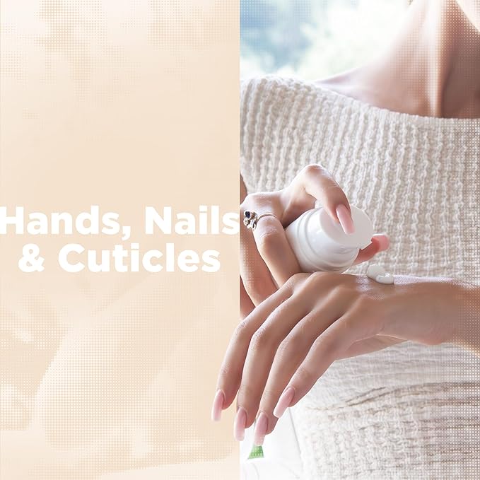 Cosmétiques Créatifs Hydrating Lotion for Dry Hands, Nails, and Cuticles, 3.4 fl. oz., Daily Moisturizing Skincare for Soft, Sensitive Skin with Shea Butter and Ceramides