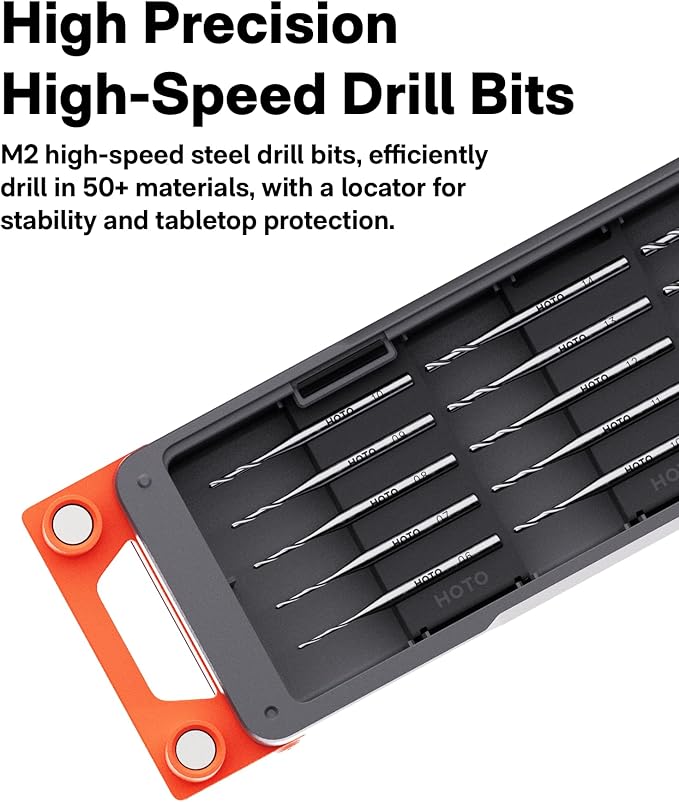 HOTO SNAPBLOQ™ D-A03 Electric Mini Drill Pen, Ultimate Cordless Portable Tool for Artists & DIYers, 3-Speed USB-C Rechargeable, Engraving Pen for Jewelry Making, PCB, Wood, Plastic, DIY Crafts
