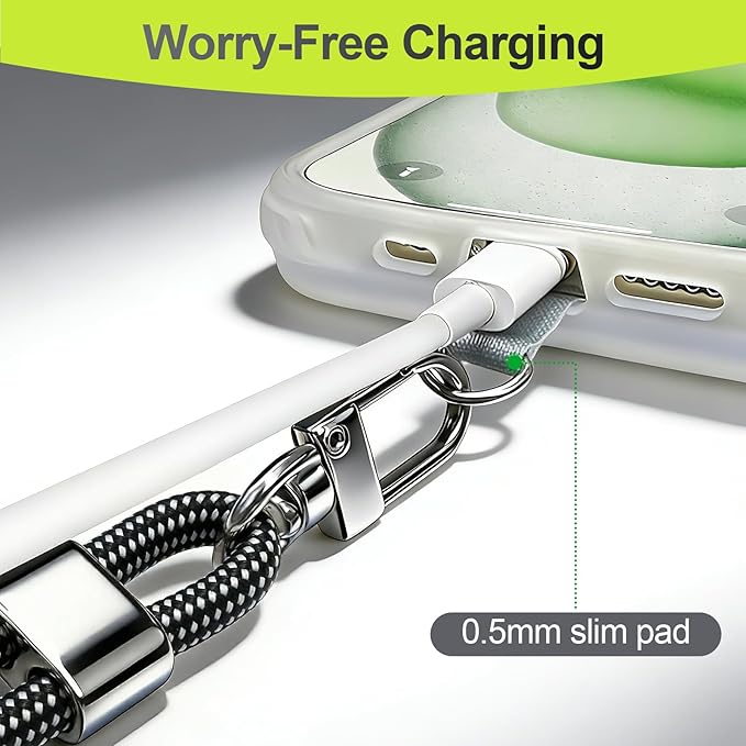 Phone Lanyard & Phone Wrist Strap, 3 in 1 Adjustable Anti Theft Phone Strap for Travel Hiking Cycling Climbing