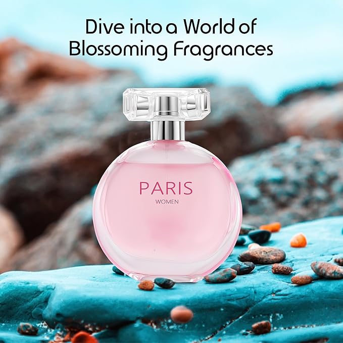AFLUXE Women's Perfume Combo Set Milano Women&Paris Women Floral Fruity Fragrance Eau De Parfum Elegant 100ml Bottle Natural Spray Each for Daily Used