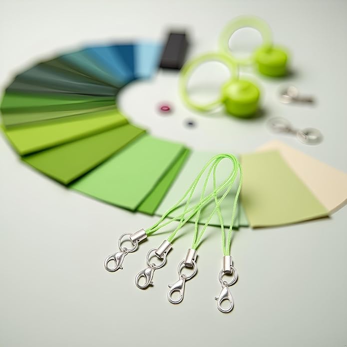 Mobile Phone Rope 20pcs Strap Charm Lariat Lanyard,Phone Charm with Lobster Clasp Cords for Cellphone/USB Drive/Keychain/DIY Jewelry Accessories Phone Accessories,Cell Phone Charms