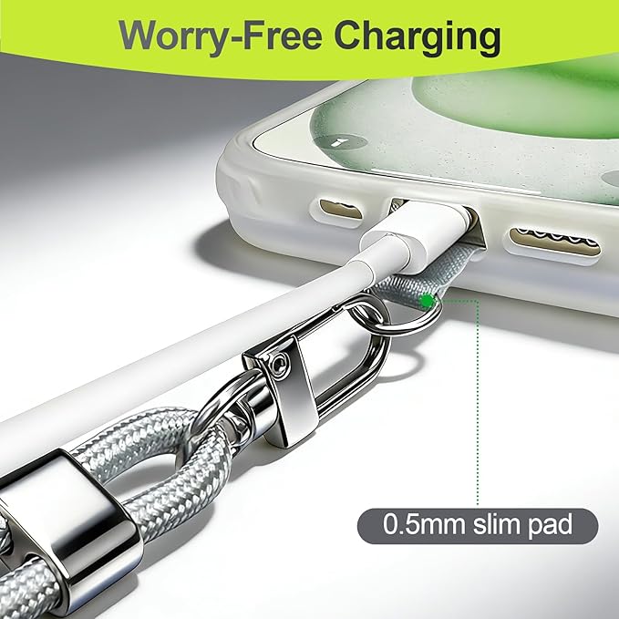 Phone Lanyard & Phone Wrist Strap, 3 in 1 Adjustable Anti Theft Phone Strap for Travel Hiking Cycling Climbing