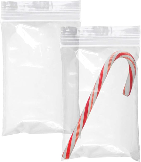 APQ Clear Plastic Reclosable Zipper Bags, 4 x 6 Inches. Pack of 1000 Reclosable Plastic Bags with Zipper Closure. 2 Mil Plastic Jewelry Bags. Waterproof Reclosable Zip Bags for Industrial Use