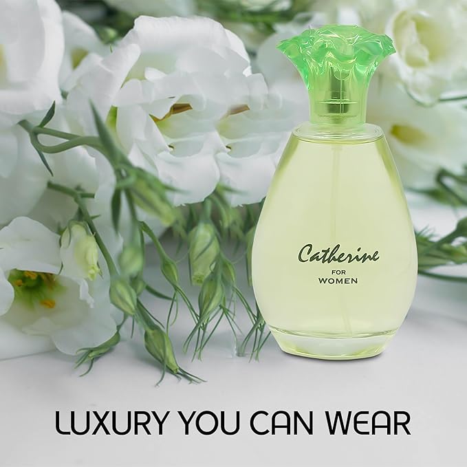 AFLUXE Women's Perfume Combo Set Milano Women&Catherine Floral Fruity Fragrance Eau De Parfum Elegant 100ml Bottle Natural Spray Each for Daily Used