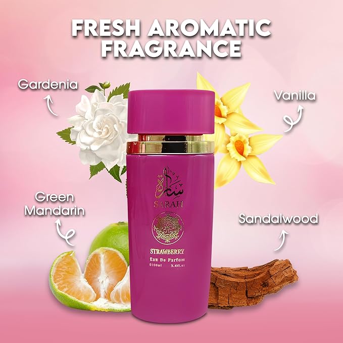 A CENTER Perfume Set for Women - Floral Long Lasting Fragrance with Jasmine, Rose & Lily of the Valley | 3.4 Fl Oz Each Women Cologne Gift Set (Sarah Candy,Ka Candy,KaPink)