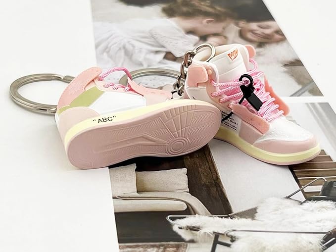 MPK 3D Mini Shoe Keychain,Sneaker Shoe lovers Keychainirthday Birthday Party Mystery Goodie Bag Prizes