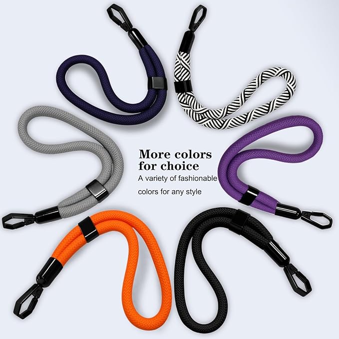 Phone Lanyard, 2 Pack Adjustable Cell Phone Lanyard Hand Phone Wrist Strap with Tether Tabs for Smartphones