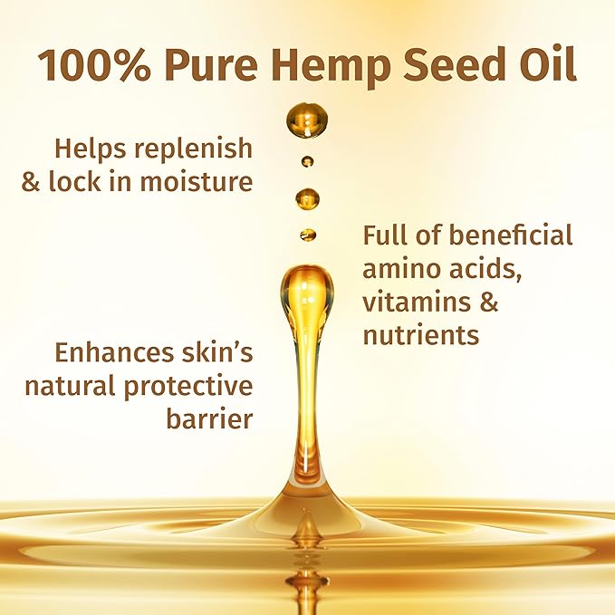 HEMPZ Body Lotion - Grapefruit & Raspberry Crème Daily Moisturizing Cream, Shea Butter Body Moisturizer - Skin Care Products, Hemp Seed Oil - Large
