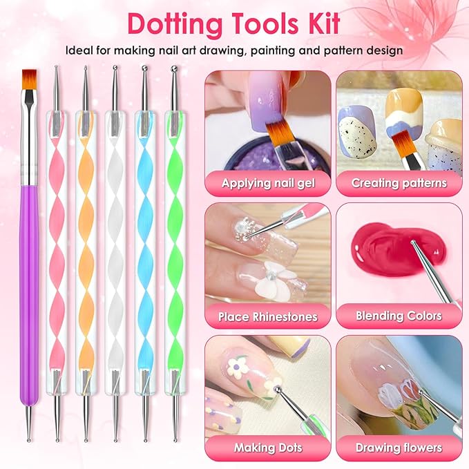 B7000 Glue Clear with Precision Tip, 4 Pcs 25mL Jewelry Bead Gem Tac Glue, Bedazzling Adhesive with Clear Rhinestones, Dotting Pen Tool for Jewelry Making Clothe Fabric Shoes DIY Crafts Nail Art