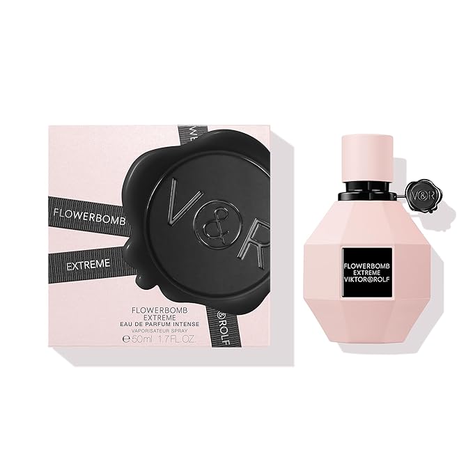 Viktor&Rolf - Flowerbomb Extreme - Eau de Parfum Intense Womens Perfume - Intense & Floral - With Raspberry, Jasmine, Rose, Orange Blossom & Vanilla Bean - 1.7 Fl Oz
