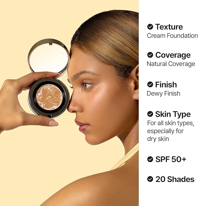 [NEW] AGE20'S Signature Essence Pact | 21N VANILLA | Vegan Korean Cushion Foundation | Pack of 1 | Cream Foundation, Dewy & Glow Finish, Natural Coverage, SPF 50+