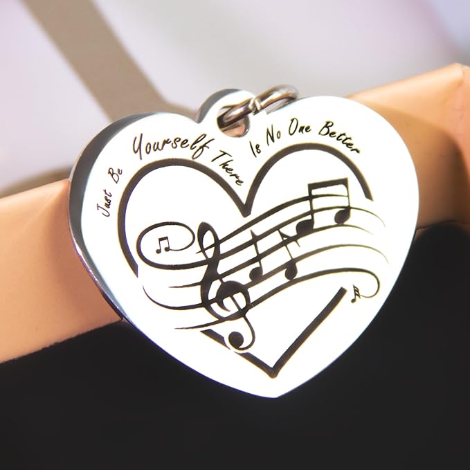Birthday Gifts with Taylor Quotes Merch Pink Music Keychains Gift For Singer Fans Guitar Christmas Daughter Mom Women