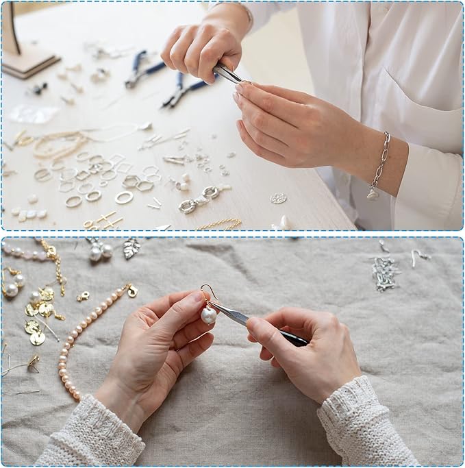 PATIKIL 200Pcs 304 Stainless Steel Jewelry Eye Pins 26mm 22 Gauge Silver Open Eye Pins for Jewelry Making DIY Craft Necklaces Bracelets Earrings