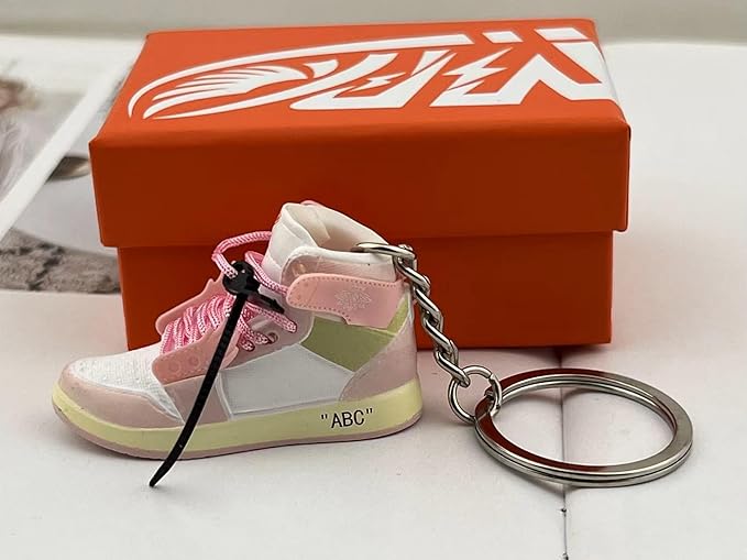 MPK 3D Mini Shoe Keychain,Sneaker Shoe lovers Keychainirthday Birthday Party Mystery Goodie Bag Prizes