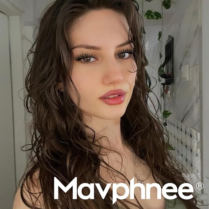 Lash Clusters Wispy Lash Extension Natural Cluster Eyelash Extension 132 Pcs CC-Curly Eyelash Individuals 10-16MM DIY Lashes Beginner-friendly Soft Cluster Lash Pack for Daily Wear by Mavphnee