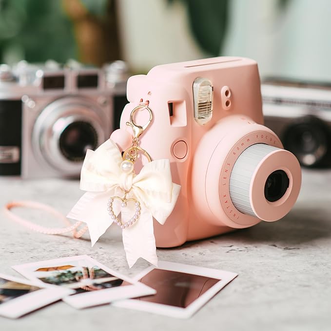 Joez Wonderful Bow Keychains, Coquette Pearl Bookbag Charms, Cute Bow Accessories for Wistlet, Purse, Car Keys
