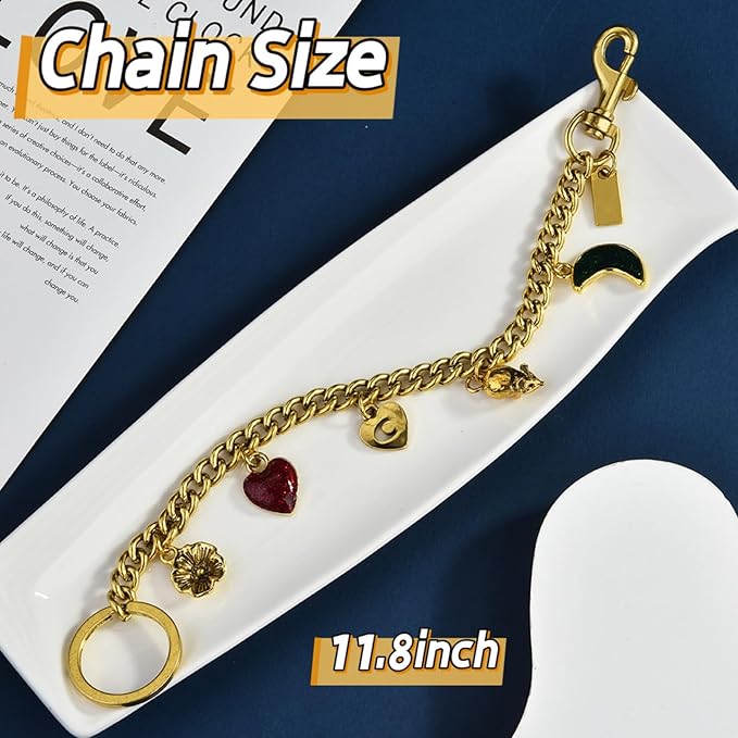 Bag Charm,Purse Charms for Handbag,Purses Key Chains Accessories