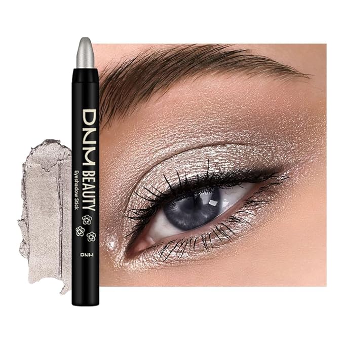 Kaely Cream Eye Shadow Sticks, Rainstorm Shimmer Eyeliner Pencil Eyeshadow Palette Makeup, Eye Highlighter Brightener Stick for Older Women Waterproof Pigmented, sombras para ojos, New-70
