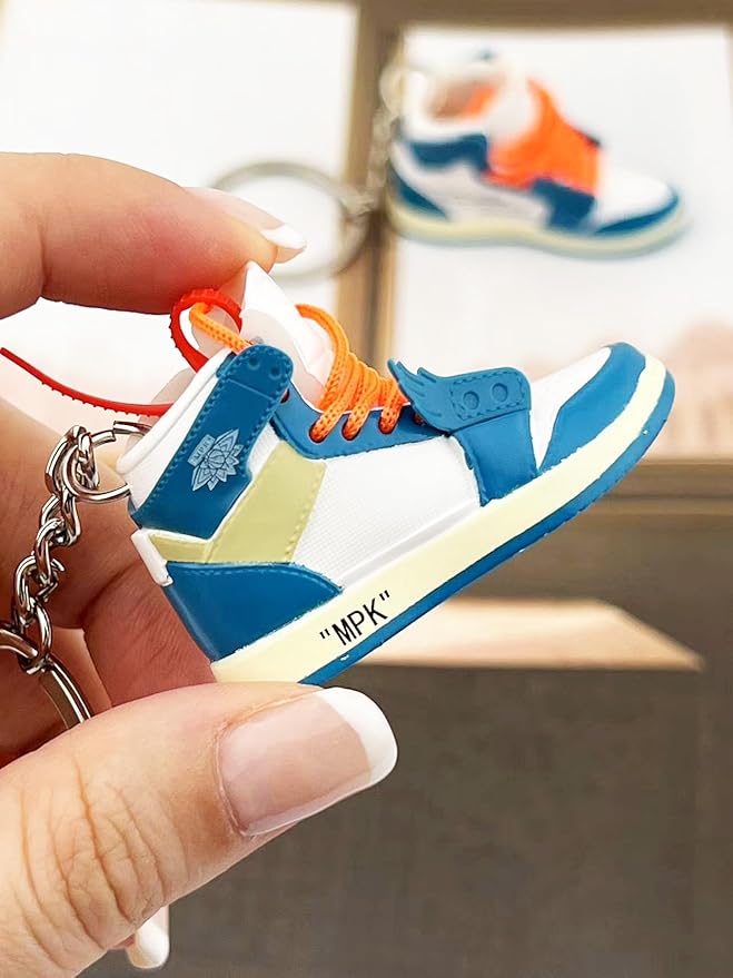 MPK 3D Mini Shoe Keychain,Sneaker Shoe lovers Keychainirthday Birthday Party Mystery Goodie Bag Prizes