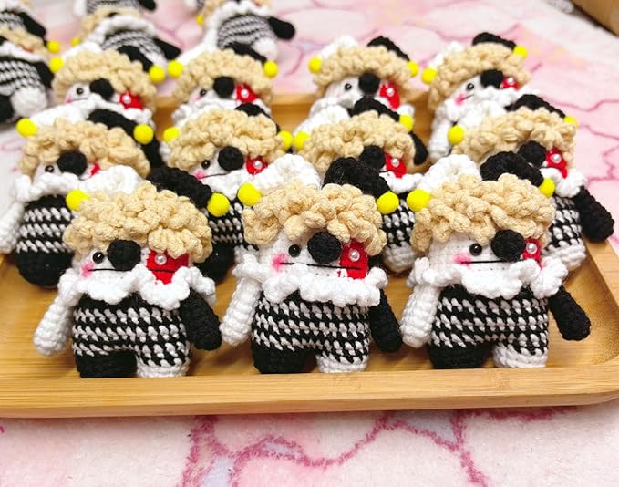 Hand Made Cute keychains for Women,Funny Birthday Christmas Gift Decorate of Car Key,Backpack Pendant