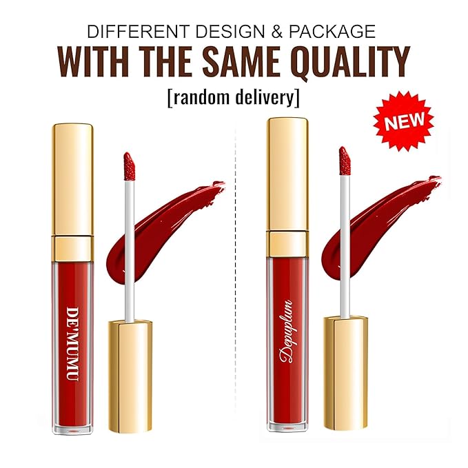 Dark Brown Lipstick Matte for Women Color Stay Long Lasting Lipstick Smudgeproof Liquid Lipsticks Cruelty Free Lip Color, DM15 Chocolate