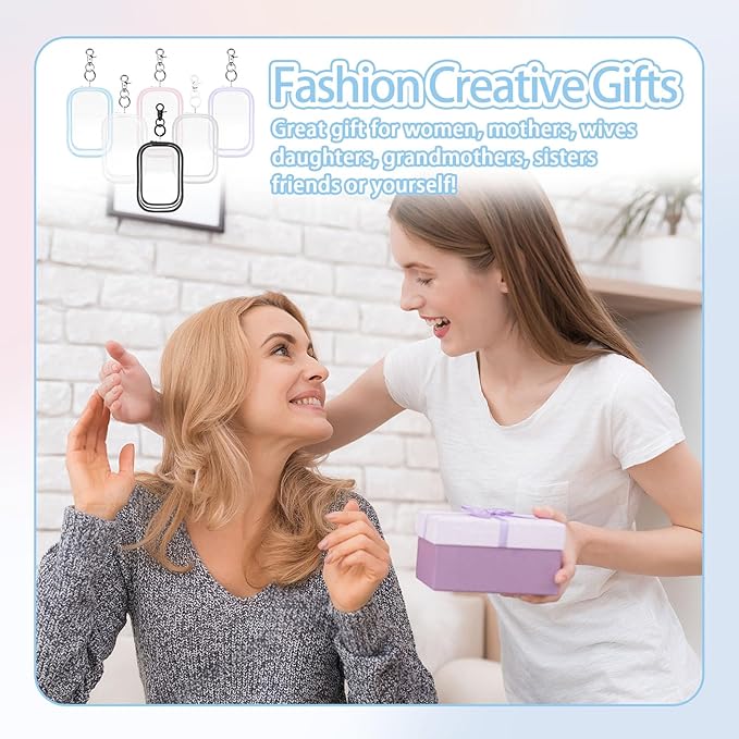 6 Pcs Clear Figure Display Bag with Keychain, Zipper Clear Display Case, Mini Doll Pouch for Figures Collectibles