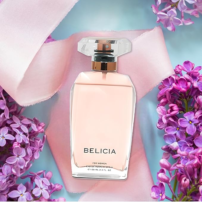 AFLUXE Women's Perfume Combo Set Milano Women&Belicia Floral Fruity Fragrance Eau De Parfum Elegant 100ml Bottle Natural Spray Each for Daily Used