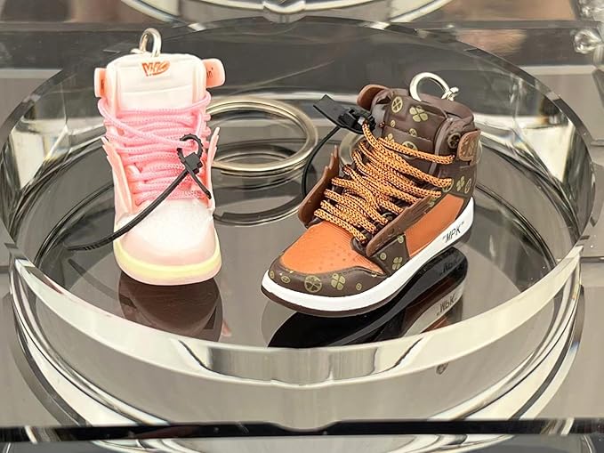 MPK 3D Mini Shoe Keychain,Sneaker Shoe lovers Keychainirthday Birthday Party Mystery Goodie Bag Prizes