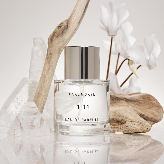 Lake & Skye, 11 11 Eau de Parfum - 100ml/ 3.4oz - Skin Musk, Clean, Vegan, Paraben-Free, Cruelty-Free