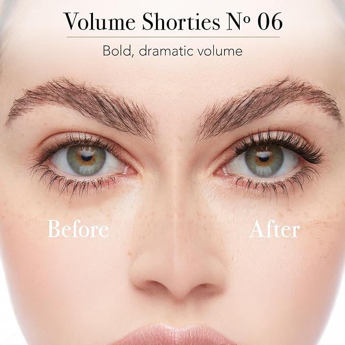 Pro Lash ProWear Professionally Styled Lash Clusters - Easiest to Apply Eyelash Cluster - 10 Day Eyelashes - Waterproof Lashes Clusters - Single Set - Volume Shorties No. 06 - Black