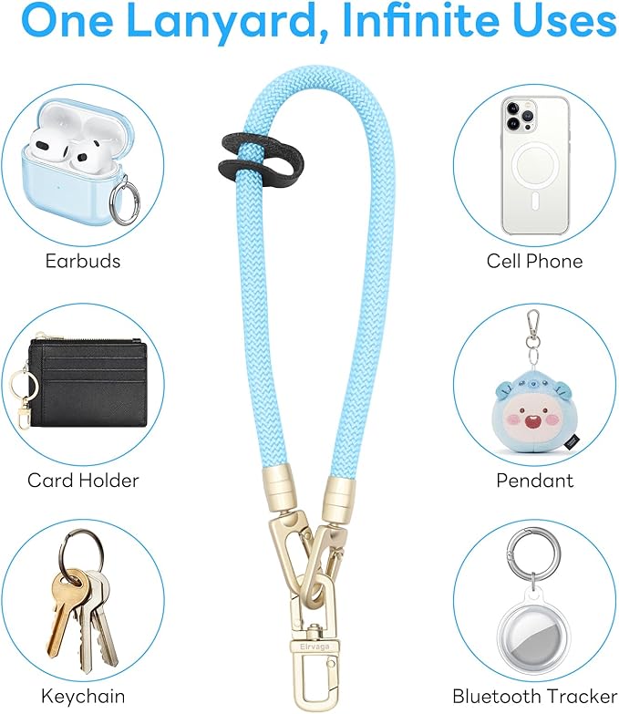 Universal Cell Phone Lanyard Wrist Strap,Phone Bracelet Strap,Phone Charms Strap
