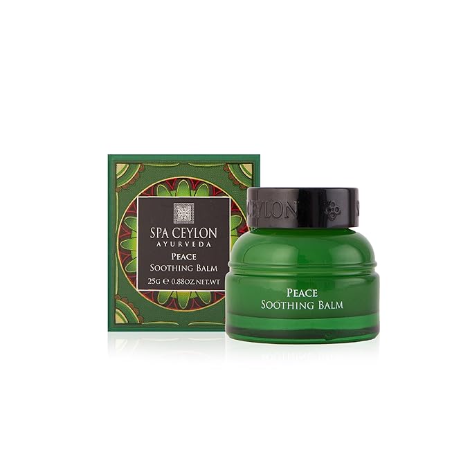 SPA CEYLON PEACE Soothing Balm | Instant Cooling Relief | Natural & Silicone-Free | Paraben-Free | Suitable for all skin types
