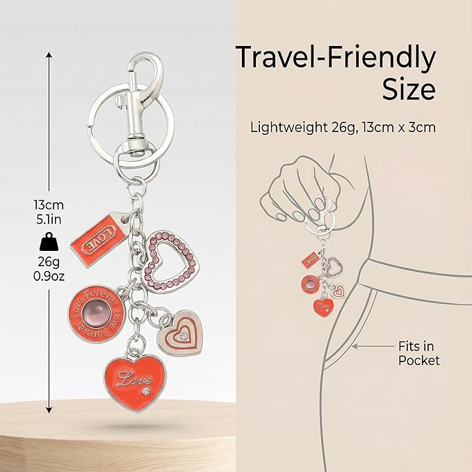 Keychain Charms Cute Bag Purse Handbag Accessories Key Chain for Women Men