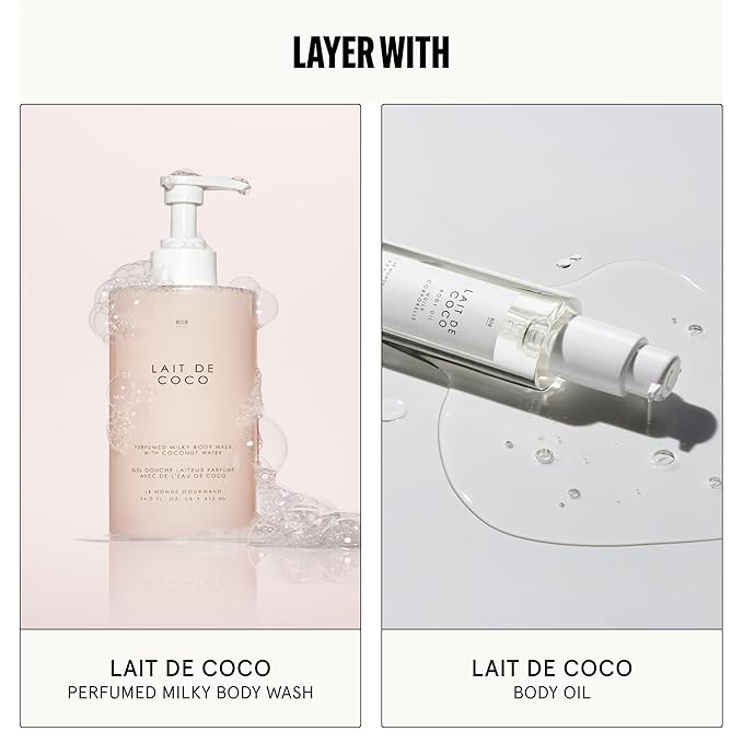 Le Monde Gourmand Lait de Coco Spray Eau de Parfum - Coconut, Vanilla, Bergamot Perfume Notes - 1 fl oz (30 ml)