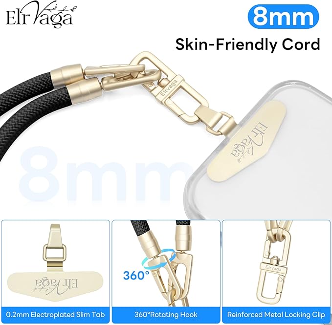 Universal Cell Phone Lanyard Wrist Strap,Phone Bracelet Strap,Phone Charms Strap