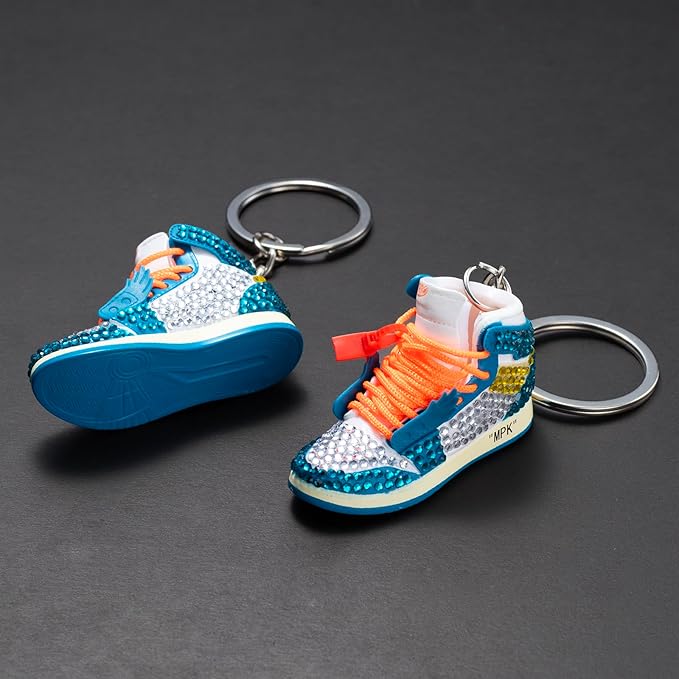 MPK 3D Mini Shoe Keychain,Sneaker Shoe lovers Keychainirthday Birthday Party Mystery Goodie Bag Prizes