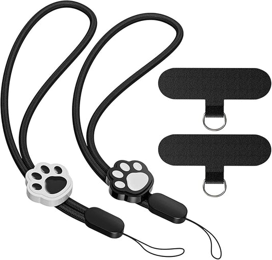 SURDOCA Adjustable Phone Lanyard, Camera Wrist Strap, Nylon Wrist Lanyard Wristlet, Anti Theft Phone Strap, Lanyard for Earphone, USB Flash Drive, ID Name Tag Badge