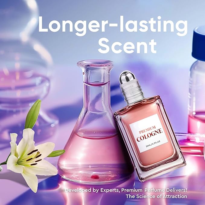 TDZLDM Pheromone Perfume for Women, Long-Lasting Fragrance Oil with Natural Essence, Elegant Scent to Enhance Your Allure and Confidence, 0.7Fl Oz