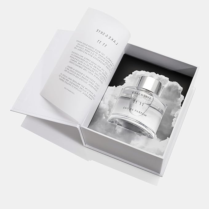 Lake & Skye, 11 11 Eau de Parfum - 100ml/ 3.4oz - Skin Musk, Clean, Vegan, Paraben-Free, Cruelty-Free