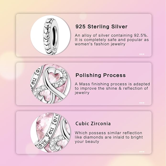 Hamsa Hand Dragon Bible Cross Prayer Charm 925 Sterling Silver Charms Fits Women's Charm Bracelet and Necklace Bead Charms Jewelry Gifts for Sister Friend